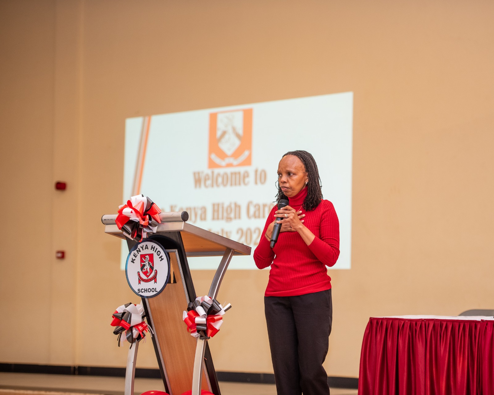 CEO'S remarks at Kenya High School Career Fair