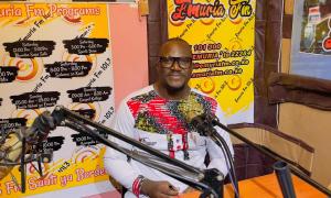 Sensitisation at Emuria FM, Busia County on 23/5/2025