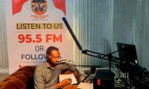 Interview at Mandera Community Radio on 24/5/2025.