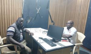 Interview at Gulf Radio in Homabay County on 25/5/2025