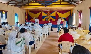 Sensitisation at Salvation Army Church at Kali in Mbooni, Makueni County, on 25/5/2025.