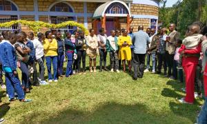 Sensitisation and application support at MCK churches at Ngunguru and Maua, Meru County on 25/5/2025.