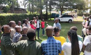 Sensitisation and application support at MCK churches at Ngunguru and Maua, Meru County on 25/5/2025.