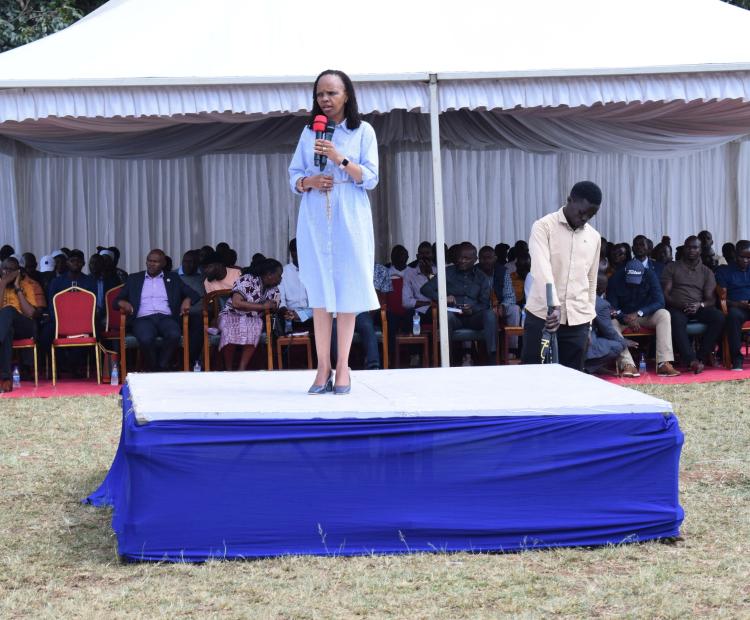 KUCCPS CEO at Uriri High School